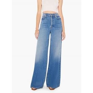 NEW MOTHER ditcher roller sneak jeans in heart throb